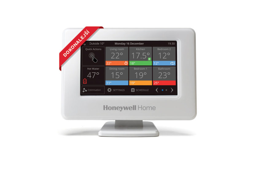 Evohome, systém inteligentnej regulácie vykurovania Honeywell Home, je zasa o niečo inteligentnejší