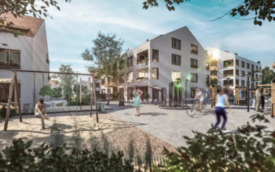V Kyneku vyrastá nová štvrť za približne 25 miliónov eur, vzniknúť má viac ako 420 bytov a domov