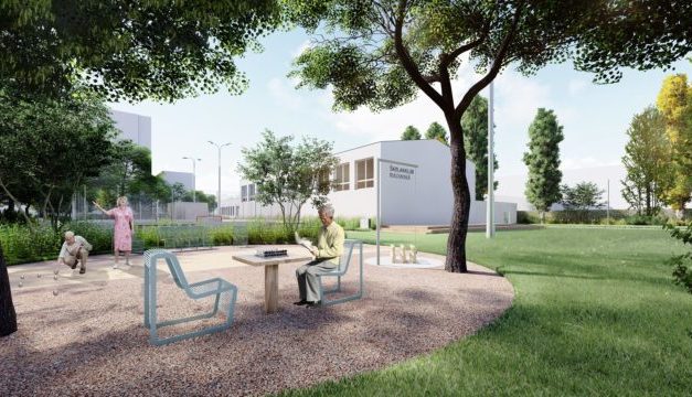 Areál Školak klubu na Riazanskej prejde obnovou, vznikne viacgeneračný park pre miestnu komunitu